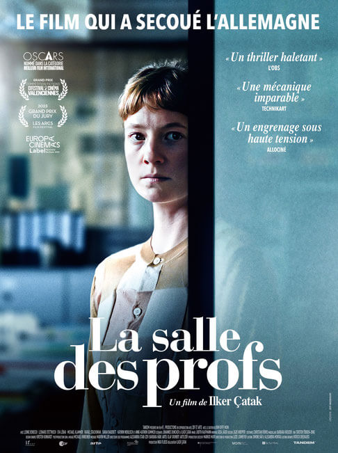 affiche du film la salle des profs, film allemand de 2024